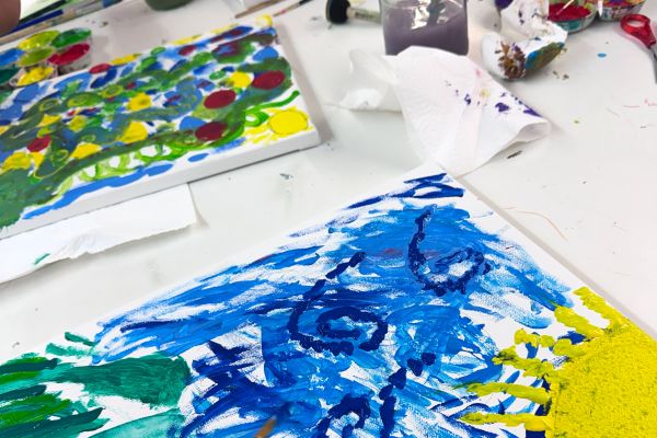 Kunstwerke entstehen